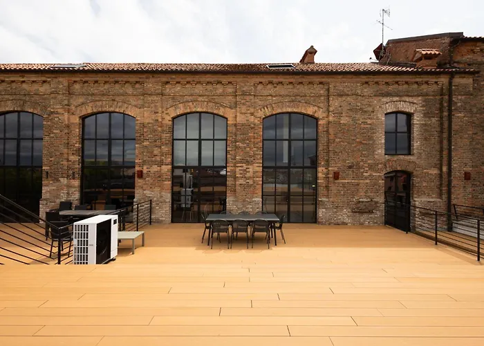 Penthouse - Loft With Canal View Apartment Venedig