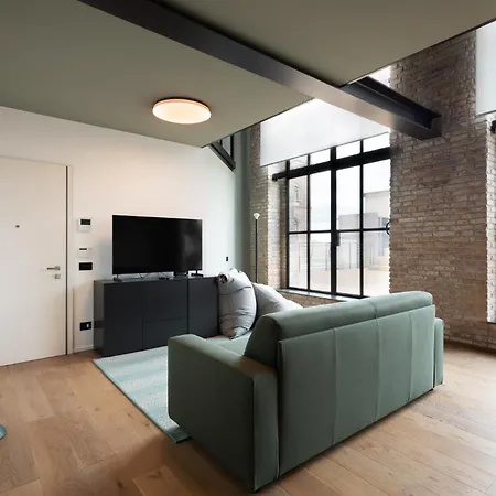 Penthouse - Loft With Canal View 아파트 *